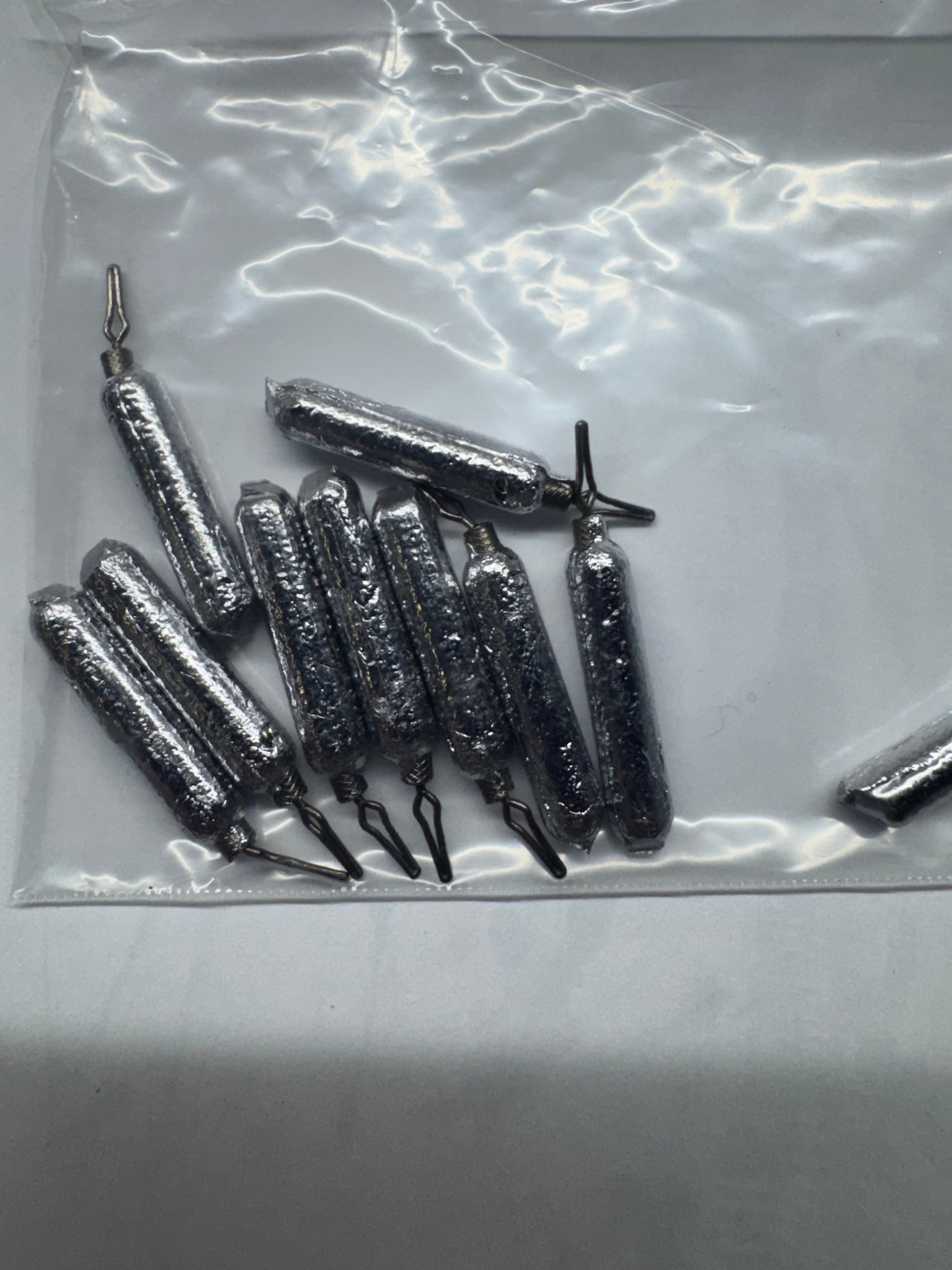 10 pack of 1/4 oz drop shot fishing weights