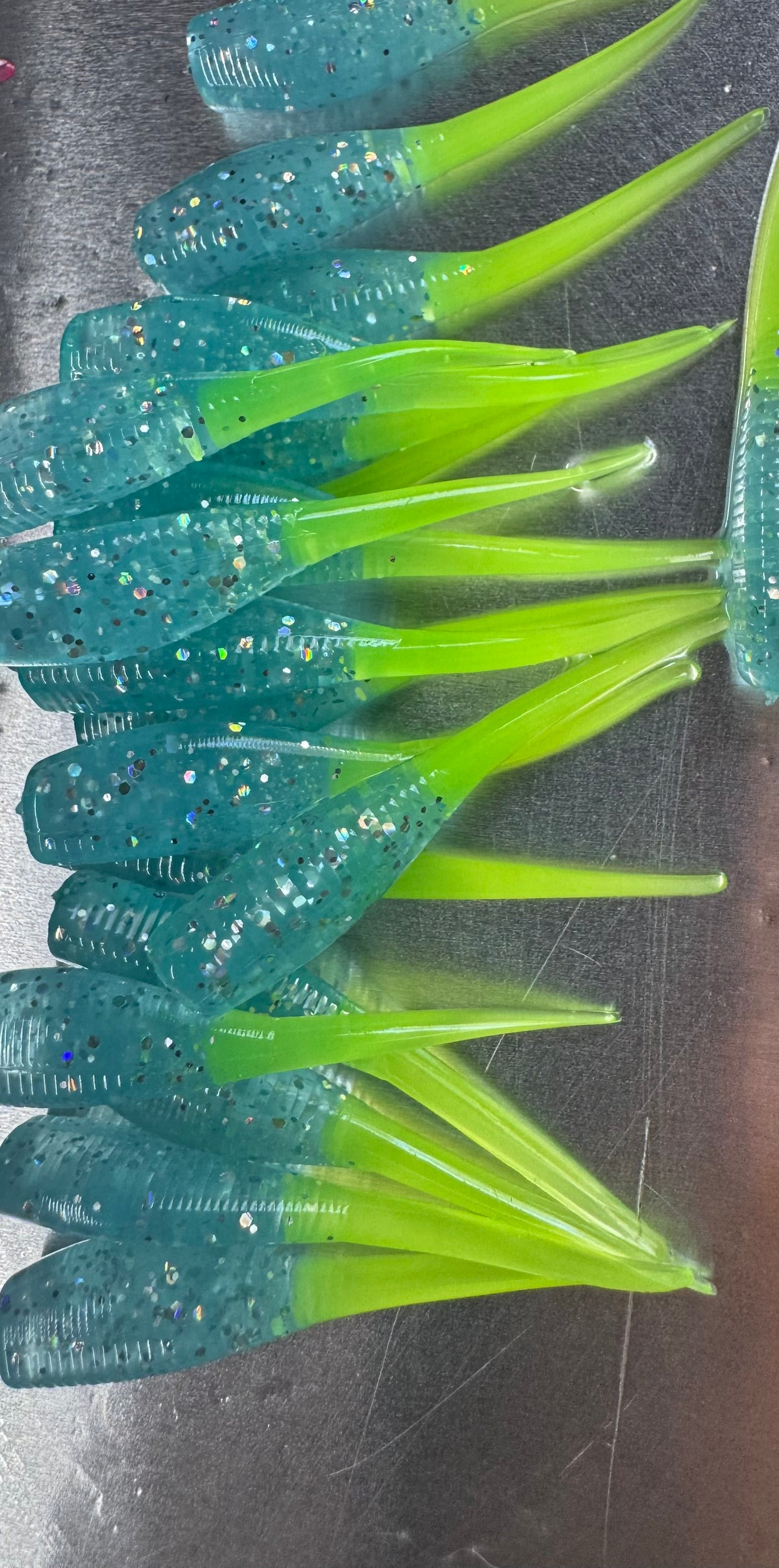 Blue & Chartreuse