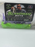 2” Crappie Slappers fork tail