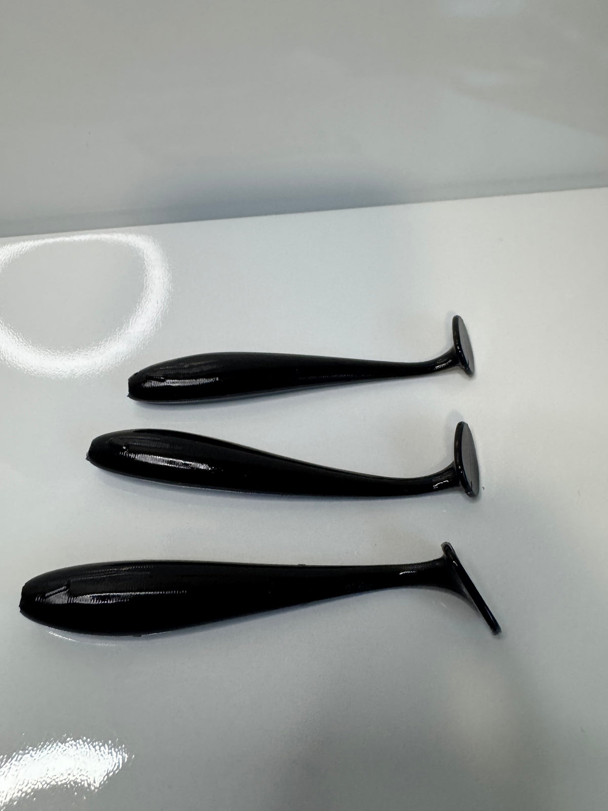 Black Swim Baits