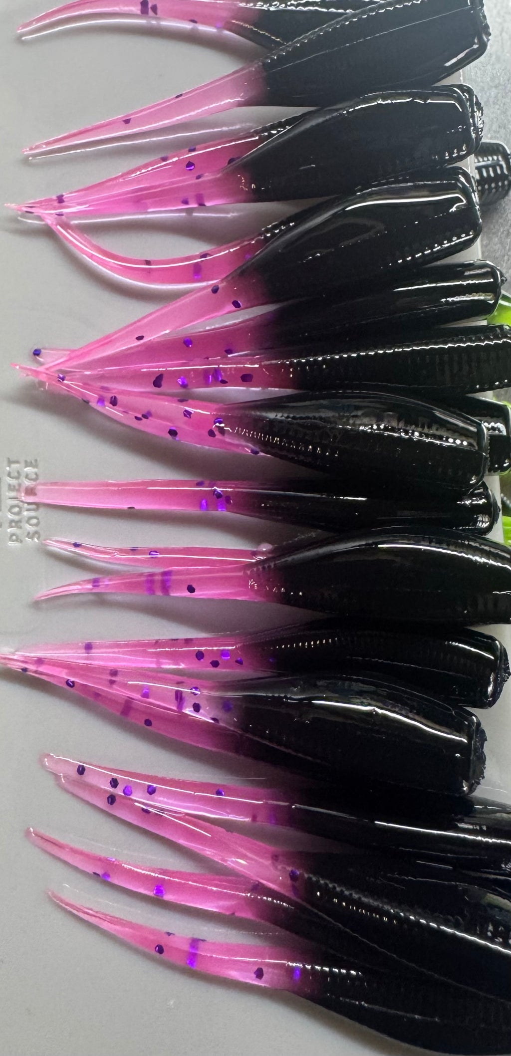 Black & Hot Pink2” Crappie Slayers