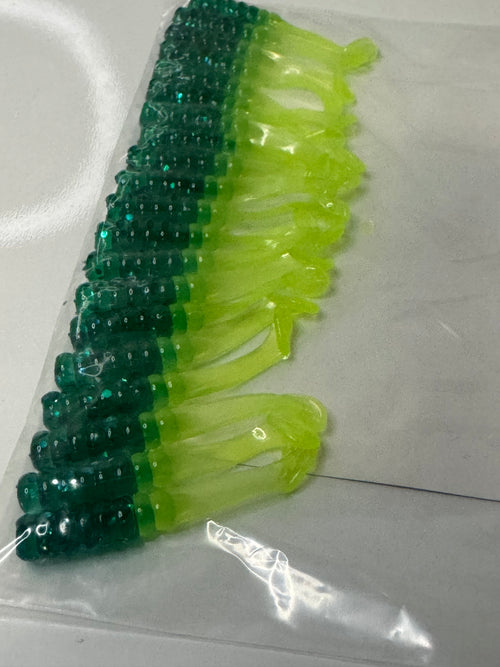 1-3/4” Paddle tail Crappie Slayers