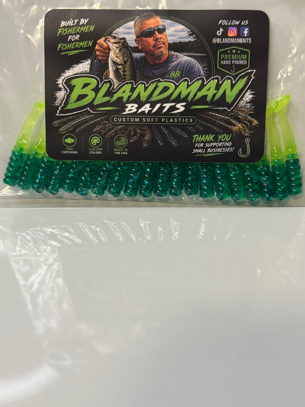 1-3/4” Paddle tail Crappie Slayers