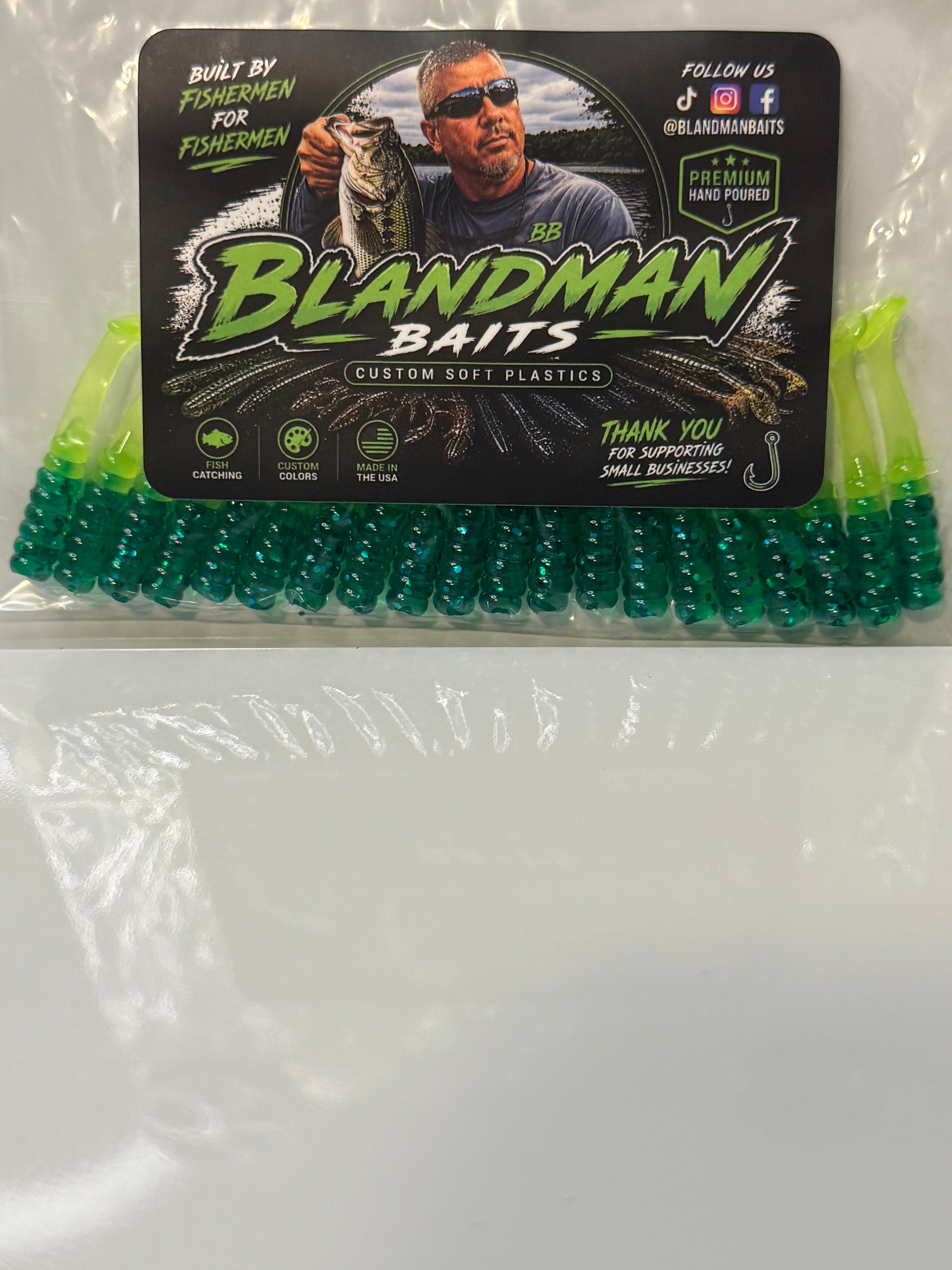 1-3/4” Paddle tail Crappie Slayers