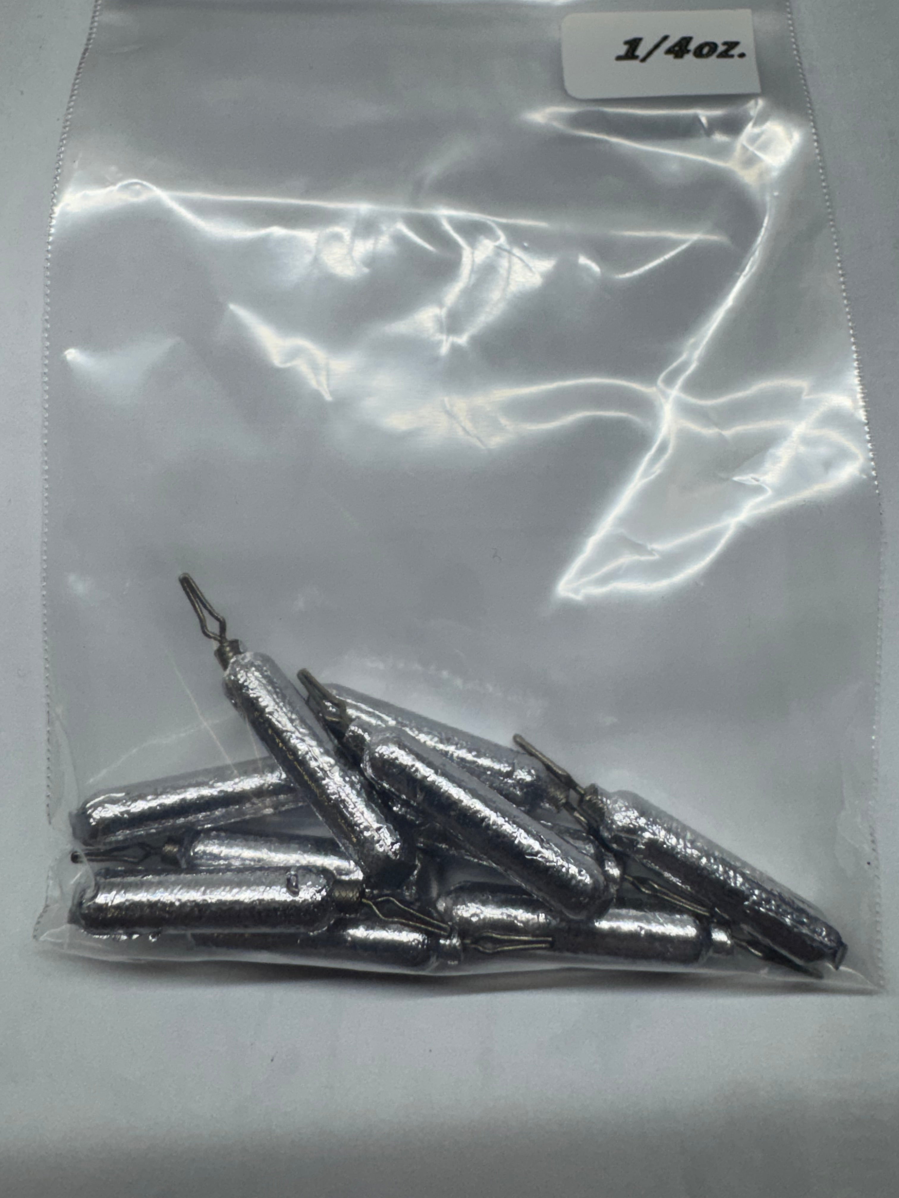 10 pack of 1/4 oz drop shot fishing weights