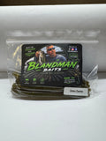 Green Pumpkin 5” stick baits non salted