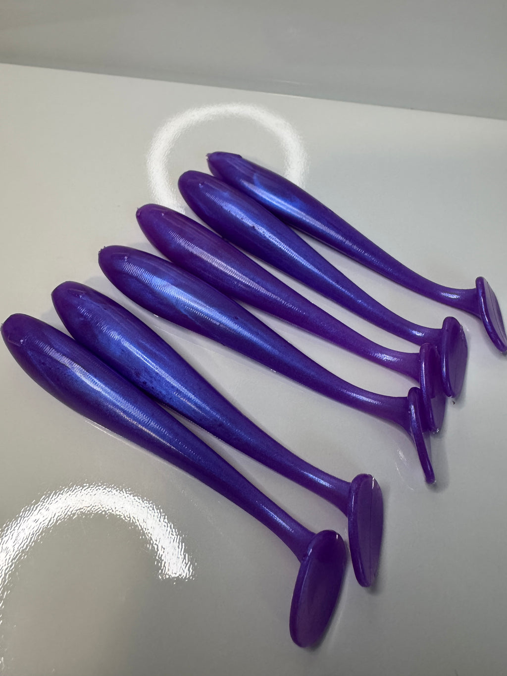 Electric Purple Swim Baits