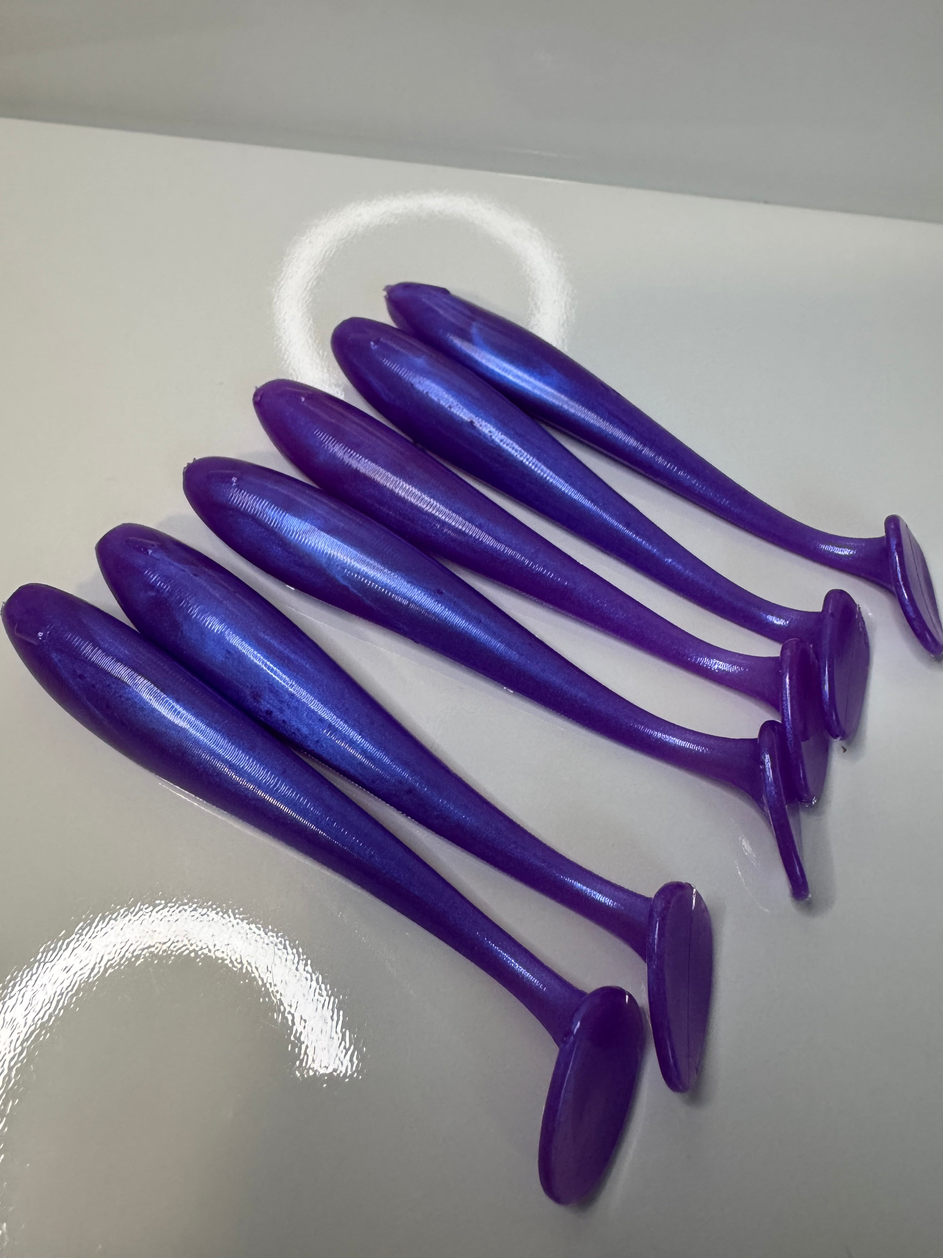 Electric Purple Swim Baits